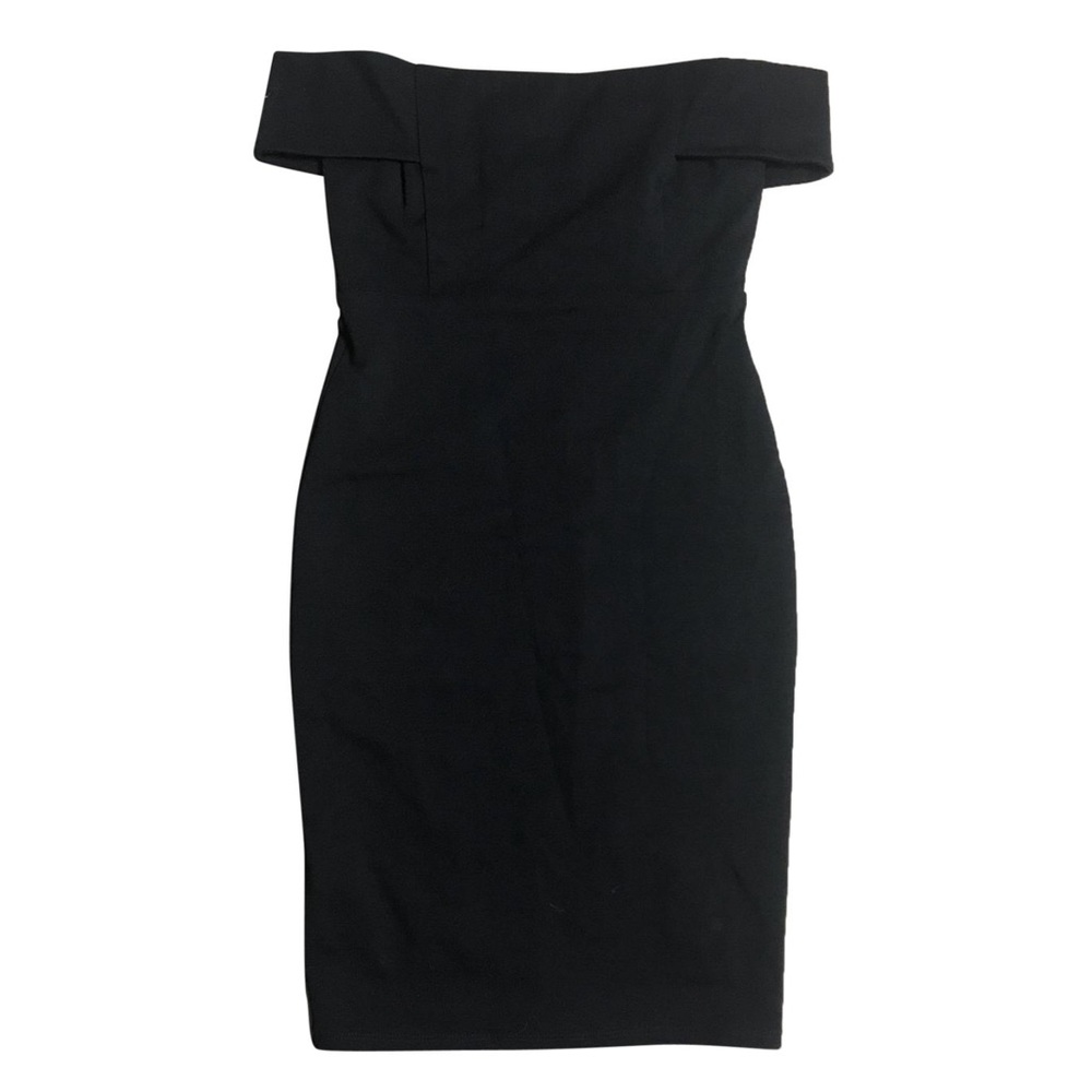 NWT Mason Black Strapless Dress